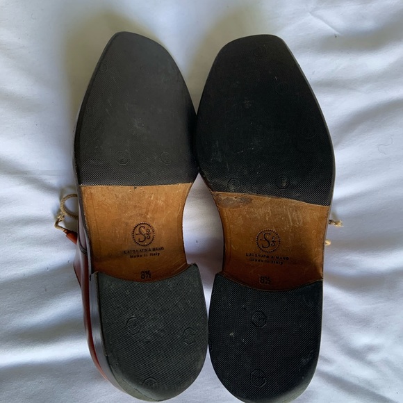 Stefanobi Split Toe Whisky Leather Lace  Up SZ 8.5 main image 9